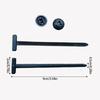 20/50/100Pcs Nylon Universals Cable Tie Buckle Cable Ties Enduring Locking Zip Tie Straps For Mudguard Plate Trunk