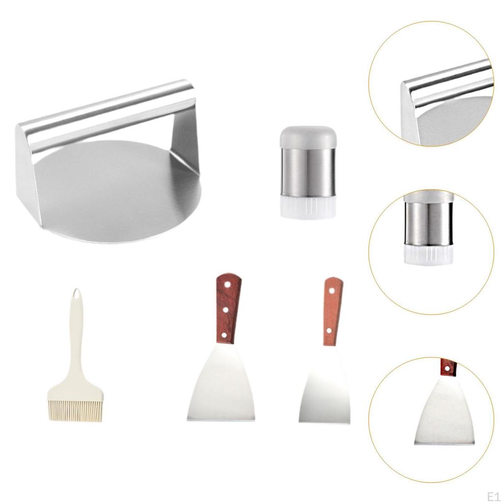 Hamburger Press,Meat Patty Press,Round,Easy To Clean,Nonstick,Grill Press,Burger Smasher Tool for