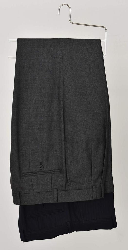 Mawa Conti Hanger 33 x 17 x White Non-Slip Hangers, Z, 5-Pack, 0.8 cm,