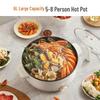 Joyoung 6L Multi-functional Electric Hot Pot CN plug (adapter included)