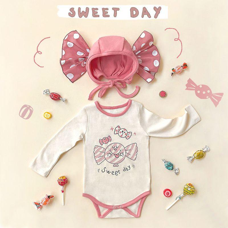 

Spring Newborn Baby Boy and Girl Baby Romper 23 Candy Khaki 66