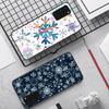 Christmas Snowflakes Phone Case For Samsung S 20 21 22 23 Plus Ultra for Redmi Note 8 9 10 11 for Huawei Y 5 6 9