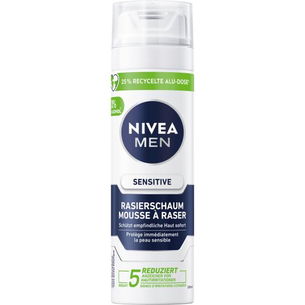 Nivea Men Пена для бритья для чувствительной кожи 200 мл