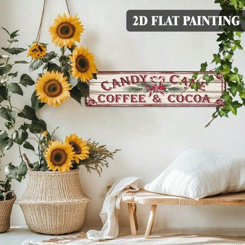 1pc Funny Metal Tin Sign Novelty Home Wall Decor Bar Cafe Garage Farmhouse Christmas Bathroom Bedroom Kitchen Living Room
