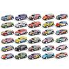 Children'S Puzzle 1:72 Pull Back Inertial Alloy Racing Simulation Sports Car Racing Alloy Car Model 30 Color Boxes