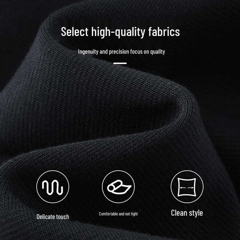 Luotz Men's Thick Straight-Leg Warm Casual Trousers