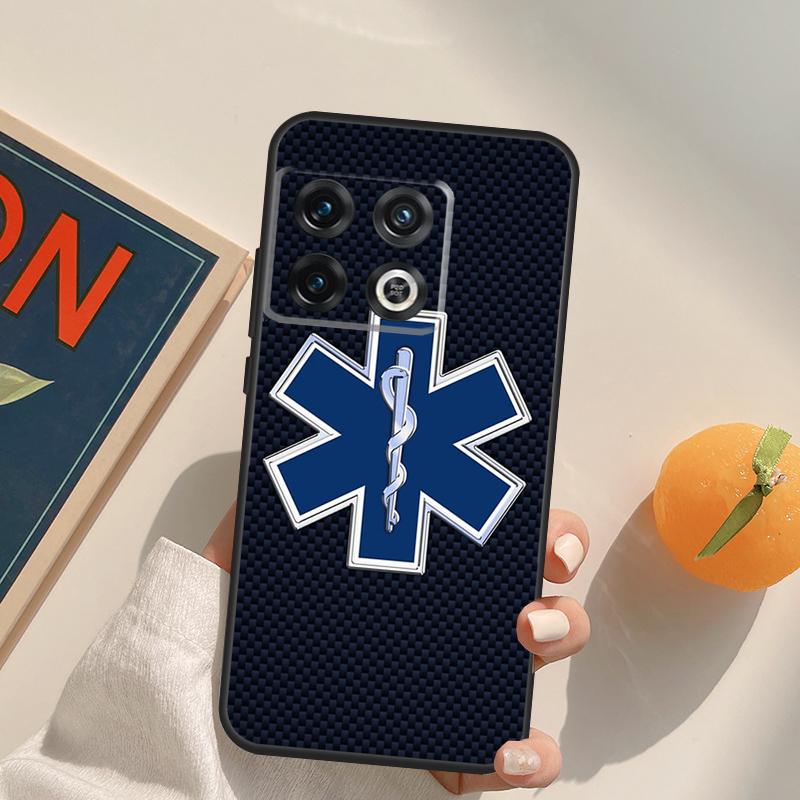 EMT EMS Medical Case For OnePlus 13R 12R 10R 13T 10T 11 12 13 15 OnePlus Nord 5 CE 2 3 4 Lite N20 N30 Cover