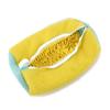 Durable Shoe Washing Machine Bag for All Shoe Types-Yellow with Blue Zipper,Ideal for Sneakers and Casual Shoes,Laundry Wash Bag