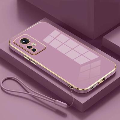 Per Xiaomi 12 lite Custodia Mi 12 Pro Custodia per telefono MI 12T Pro mi 12 12s 12x xiaomi 12T 12 Placcatura quadrata di lusso Cover posteriore antiurto