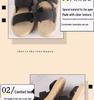 New Roman EVA Women's Mid-Heel Sandals - Round-Toe, Flat-Bottom Slippers for Outdoor, Summer 2024