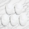 5pcs Horseshoe Lamp Shade Durable Plastic Table Lamp Replacement Light Cover For Bedroom Study Office Decorative Lighting