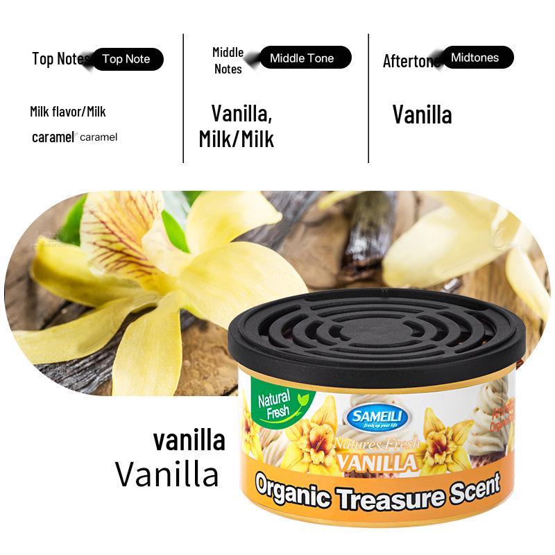 Organic Sandalwood Car Air Freshener - Essential Oil Aromatherapy Wood Deodorizer