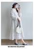Hepburn Style Butterfly Jacquard Maternity Dress - High Quality, Long Sleeve, Early Spring 2026 Collection