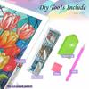Hummingbird DIY Diamond Painting Kit with Colorful Rhinestones Sparkling Craft Canvas for Adults Home Decor and Relaxing Hobby