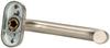 Stainless steel INOX handle "U" with safety plate OVAL