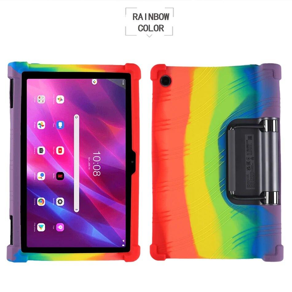 4 verdickte Cornors Stoßfeste Silikonhülle für Lenovo Yoga Tab 11 Hülle Kindersicherheitsschutzhülle für Lenovo YT-J706F YT-J706X