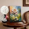 DIY A Rose Pearl Art Painting for Home Wall Decor Arts Craft  for Adults/Beginners Gift Idea Home Decor Without Frame