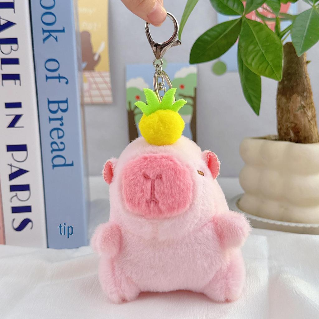Popular Guinea Pig Plush Keychain - Cute Cavy Backpack Charm & Ornament