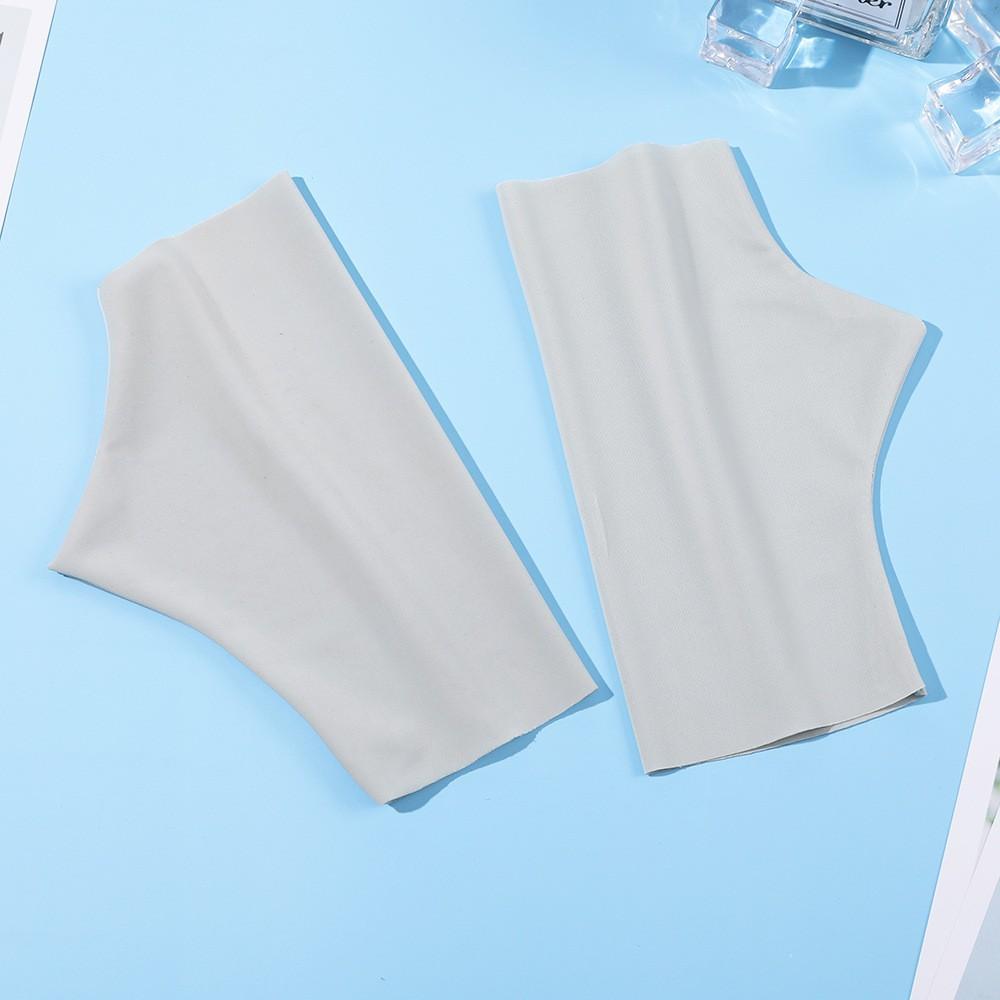 Sunscreen Gloves for Women In Summer UV Proof Thin Cool and Breathable Half Finger Riding Ice Silk Manicure Gloves