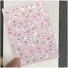 Hello Kitty 3D Embossed Cartoon Stickers - DIY Decorative