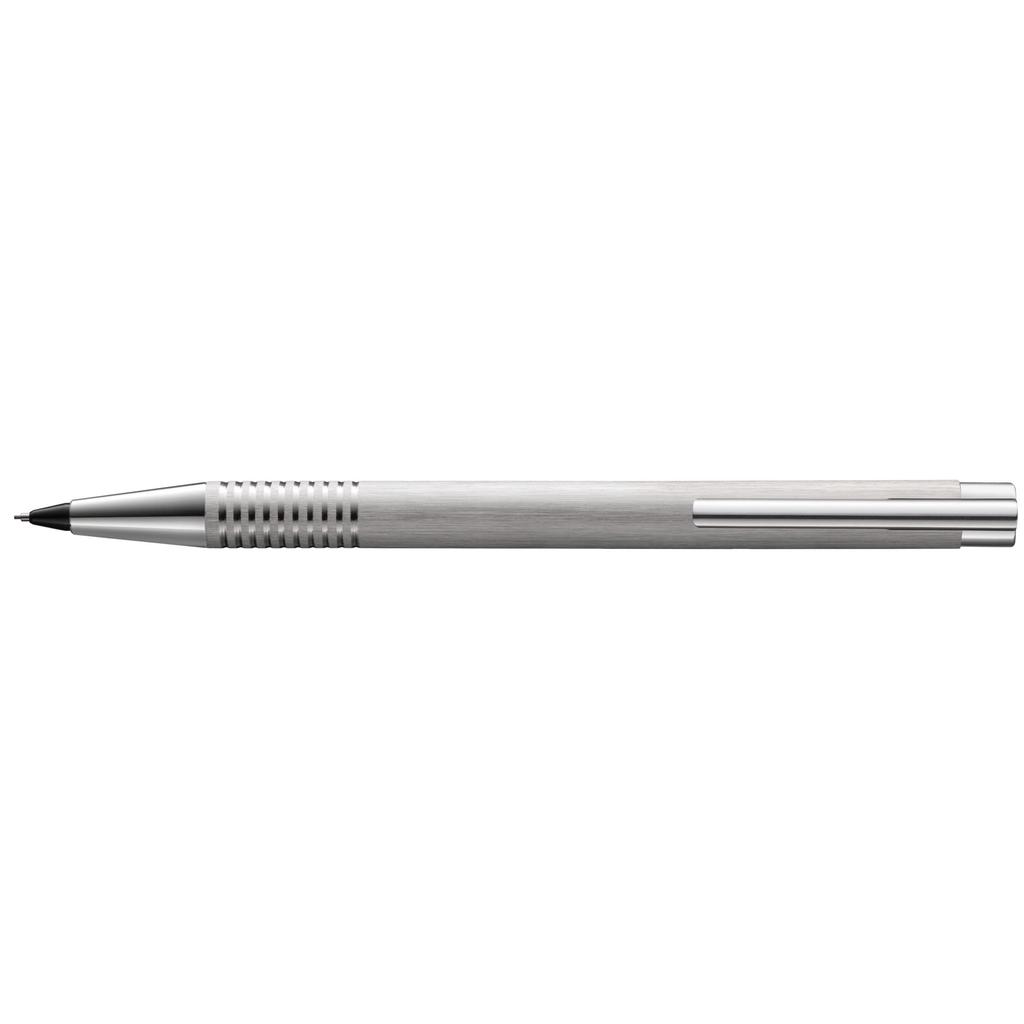 LAMY Mechanical Stainless Officially Imported Pencil, Logo, Steel, Hairline, 0.5mm, L106,