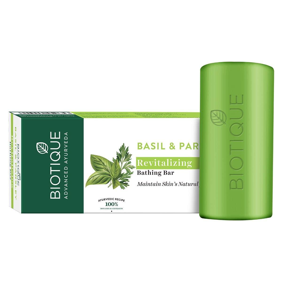 

Biotique Bio Восстанавливающий бальзам для ванн с базиликом и петрушкой (150 г)