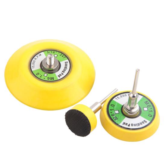 1/2/3 Inch Self-adhesive Backing Plate Wear-resistant Long Service Life High Efficiency Sanding Disc Plate Polishing