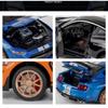1/24 FORD MUSTANG SHELBY GT500 aliaj mașină model turnată sub presiune și vehicule de jucărie mașinuță jucării pentru copii cadouri de Crăciun băieți jucărie