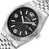 MEGIR Large Dial Business Leisure Watch Stainless Steel Waterproof Luminous Man Wristwatch Clock Auto Date Gift for Men Reloj Hombre 1101