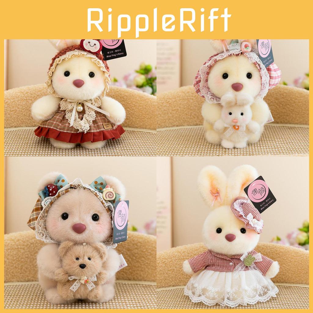Cute Garden Plush Bunny Doll With Pp Cotton Filling For Kids And Collectors