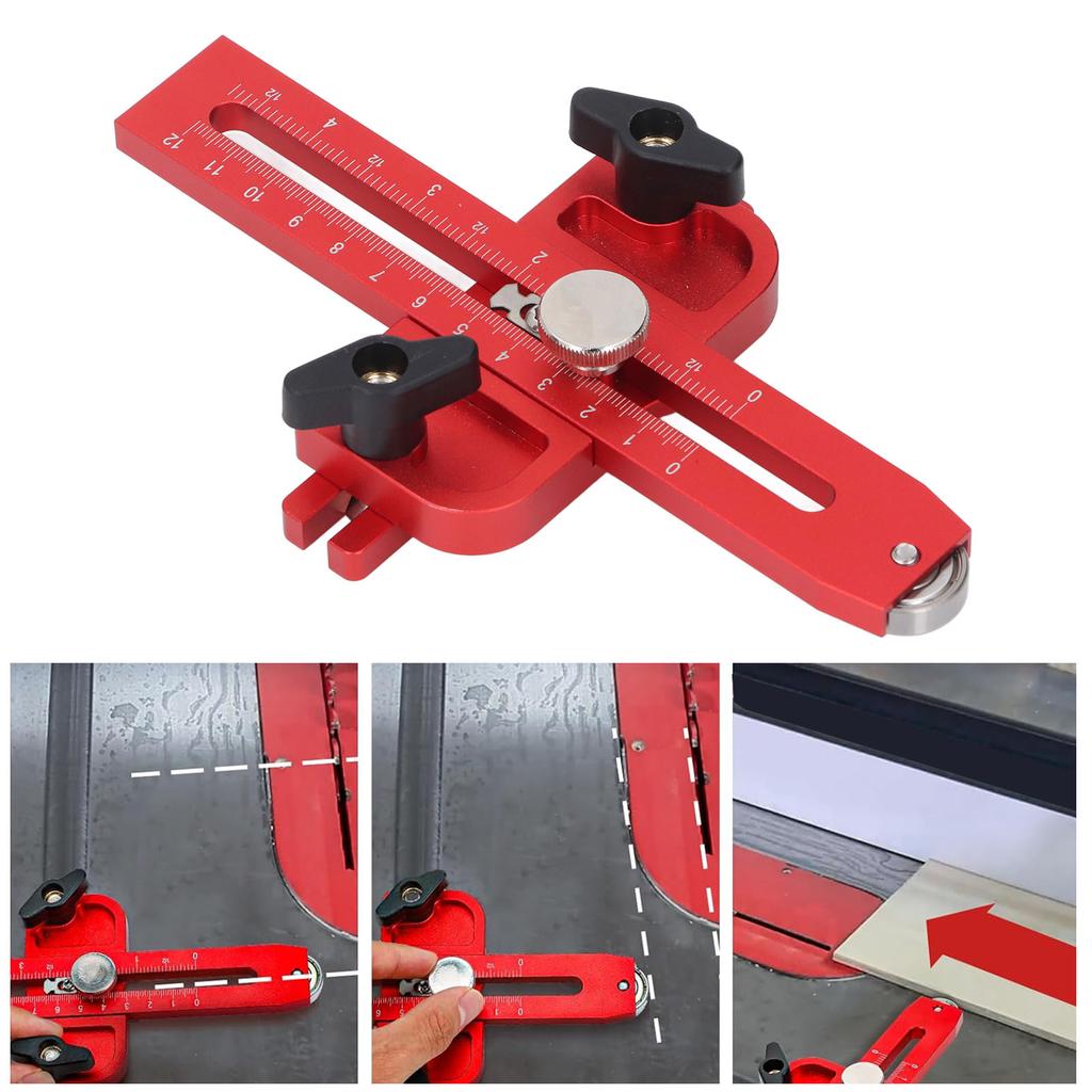 Table Saw Fence   Thin Jig Woodworking Cutting   for Table Saw Table Saw with 3Celsius4 X 3Celsius8 and 3Celsius8 X 1Celsius4 T Slots Double S