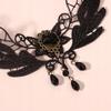 Choker Lace Embroidery Black Necklace Gothic Ch07