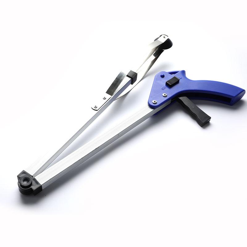 1Pcs Folding Household Garbage Picker Trash Grabber Waste Leaves Pick Up Clip