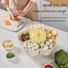 Rotating Hot Pot Vegetable Storage Basket