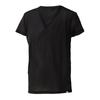 Inner Calair Short Sleeve Dry Sweat Quick Highly Black Shirt, Underwear, Lightweight, Cool, V-Neck, Shirt, Aeroflow, Absorbent, Drying,
