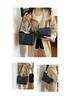 Korean Niche Retro Woven Underarm Bag - Trendy 2026 Fashion for Women, Perfect for Outings & Commuting, Mother-Child Style.