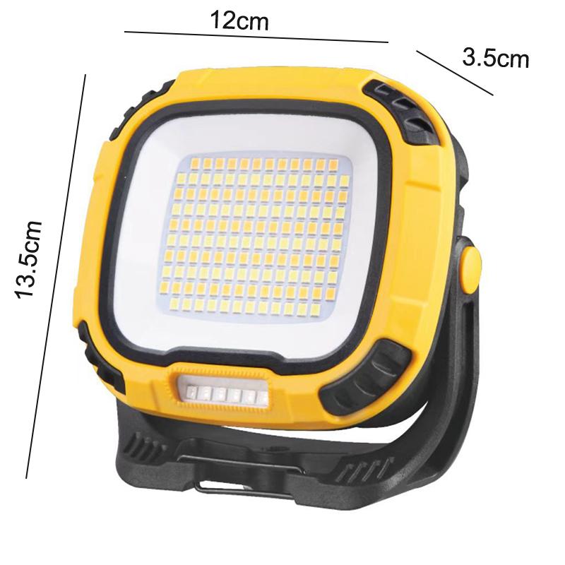W892 Rechargeable Light Emergency Light Camping Light Spotlight Cob Light Work Light Camping Light Power Bank Function For Tent