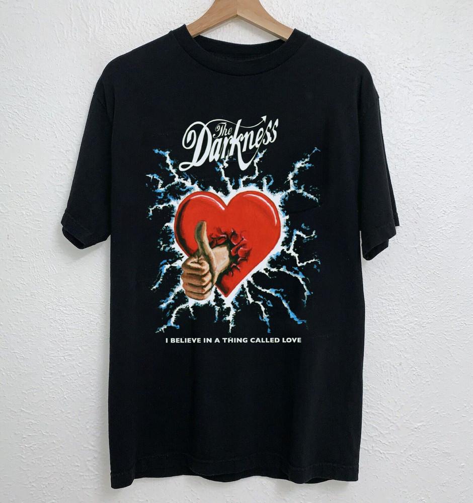 The Darkness I Believe In A Thing Called Love Black All Size  OM781 Unisex T-Shirt S