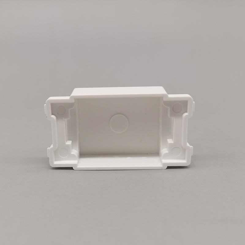 Type 120 White Blank Fill-in Plate for Floor Socket Module