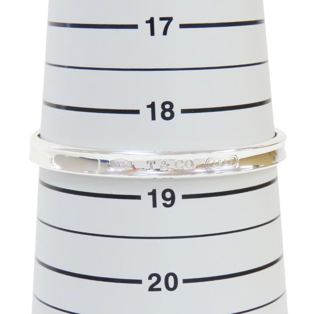 Used TIFFANY&Co. Bangle 1837 basic Silver925 31.3g Silver bracelet