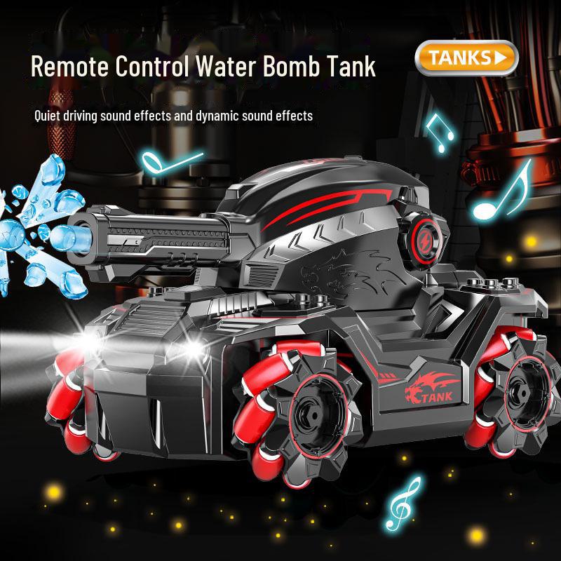 2.4G Пульт дистанционного управления с датчиком жестов и водяными бомбочками – Детская игрушечная боевая машина