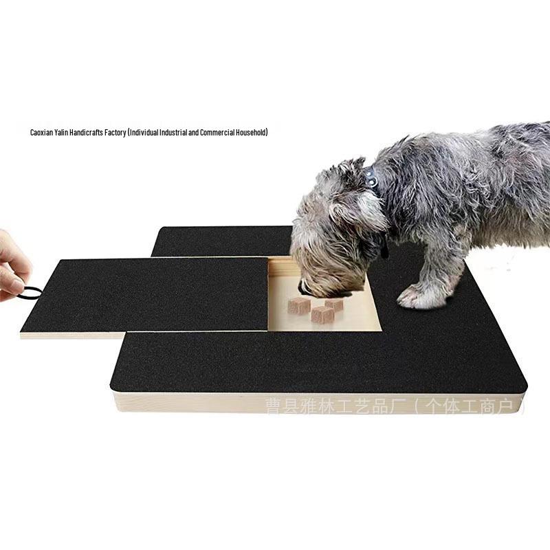 Durable Dog Paw Scratch Board & Food Box Toy