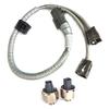 2 Ignition Knock Detonation Sensor 1 Set Harness Wiring Compatible with ES300 GS300 IS300 SC300 RX300 Compatible with Avalon Ce