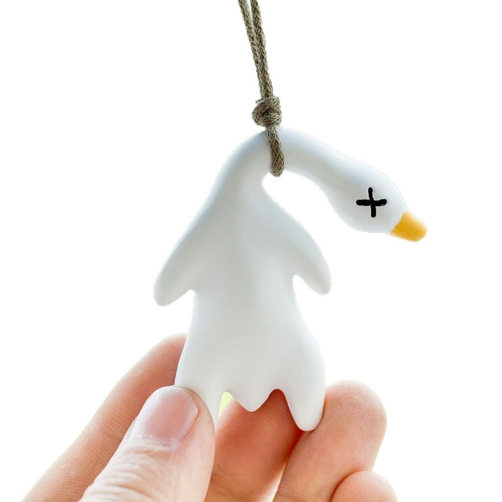 

Модное ожерелье с подвеской в виде утки, реагирующее на солнце, модный кулон, аксессуар, достойный Instagram 1PC【S】3.2x3.9cm