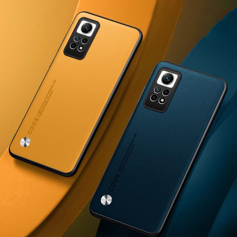 Luxury PU Leather Case For Xiaomi Redmi Note 12 Pro 4G Back Cover Silicone Full Protection Phone Case For Redmi Note12 Pro 12Pro