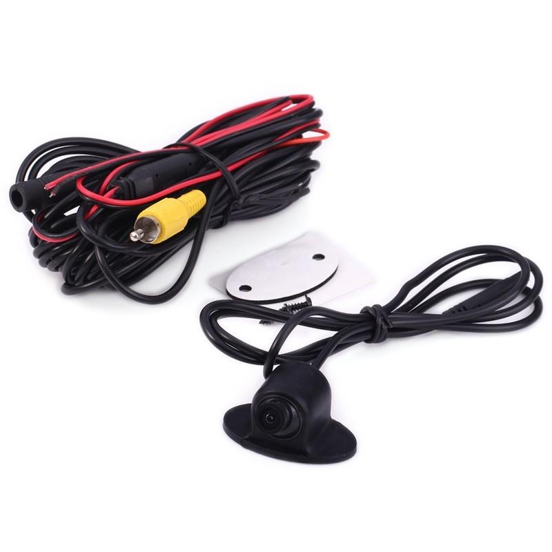 2 Pcs 360° HD Rotatable Adjuatable Waterproof Car Front Side Rearview Mirror Reverse Backup Camera Parking Kit
