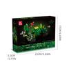 590PCS Succulent Plant Potted Building Blocks Set Flower Cactus Assemble  Model Bricks Desktop Ornament Kids Toys Birthday Gifts