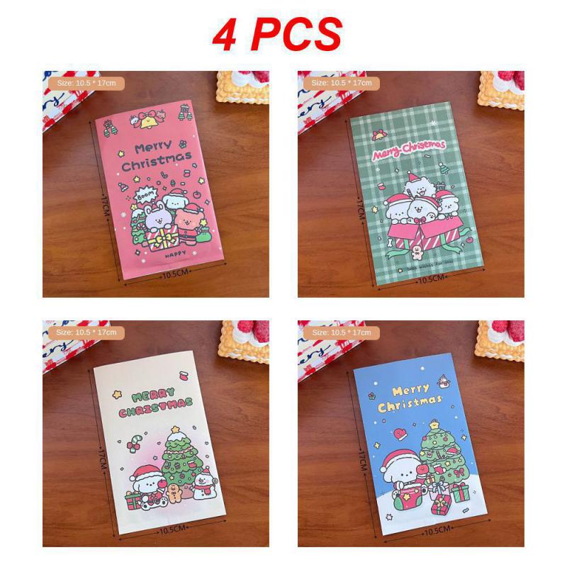 1~4PCS Cartoon Packing Bag Easy To Carry Large Capacity Durable Useful Holiday Accessories Storage Bag Simple And Stylish
