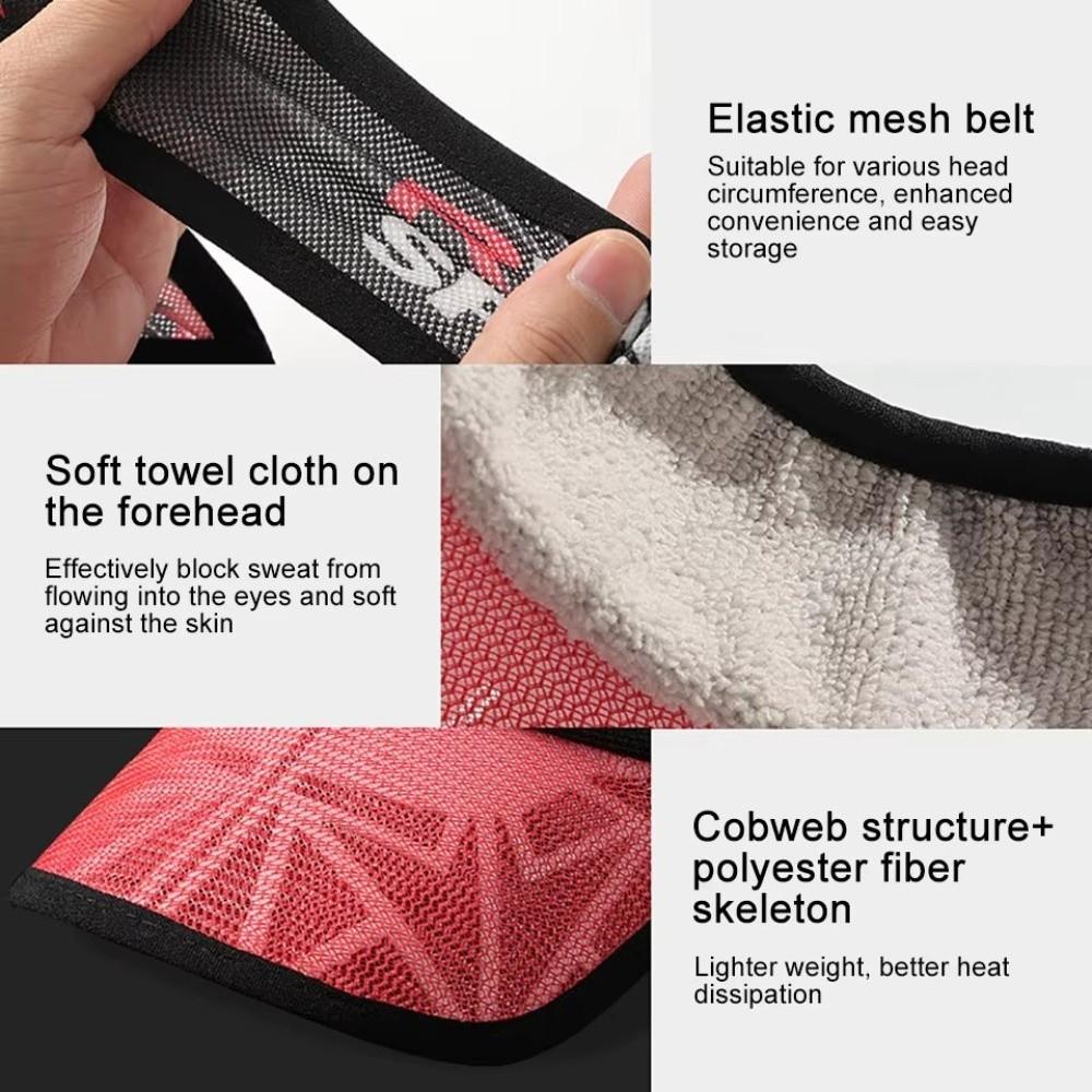 Quick-drying Mesh Hat Breathable Absorb Sweat Cap Versatile Duckbill Hat Cycling Sport
