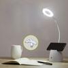 LED Folding Table Lamp Eye Protection Smart Adjustment Soft Light Table Lamp with Pen Holder for Home Office Positive